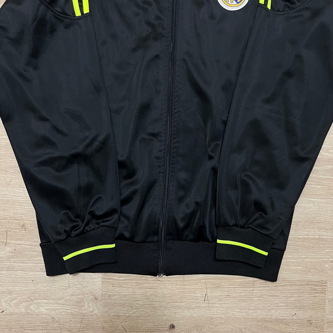 아디다스 레알마드리드 축구복 져지 트랙탑 자켓 [블랙] L/100 상품이미지3