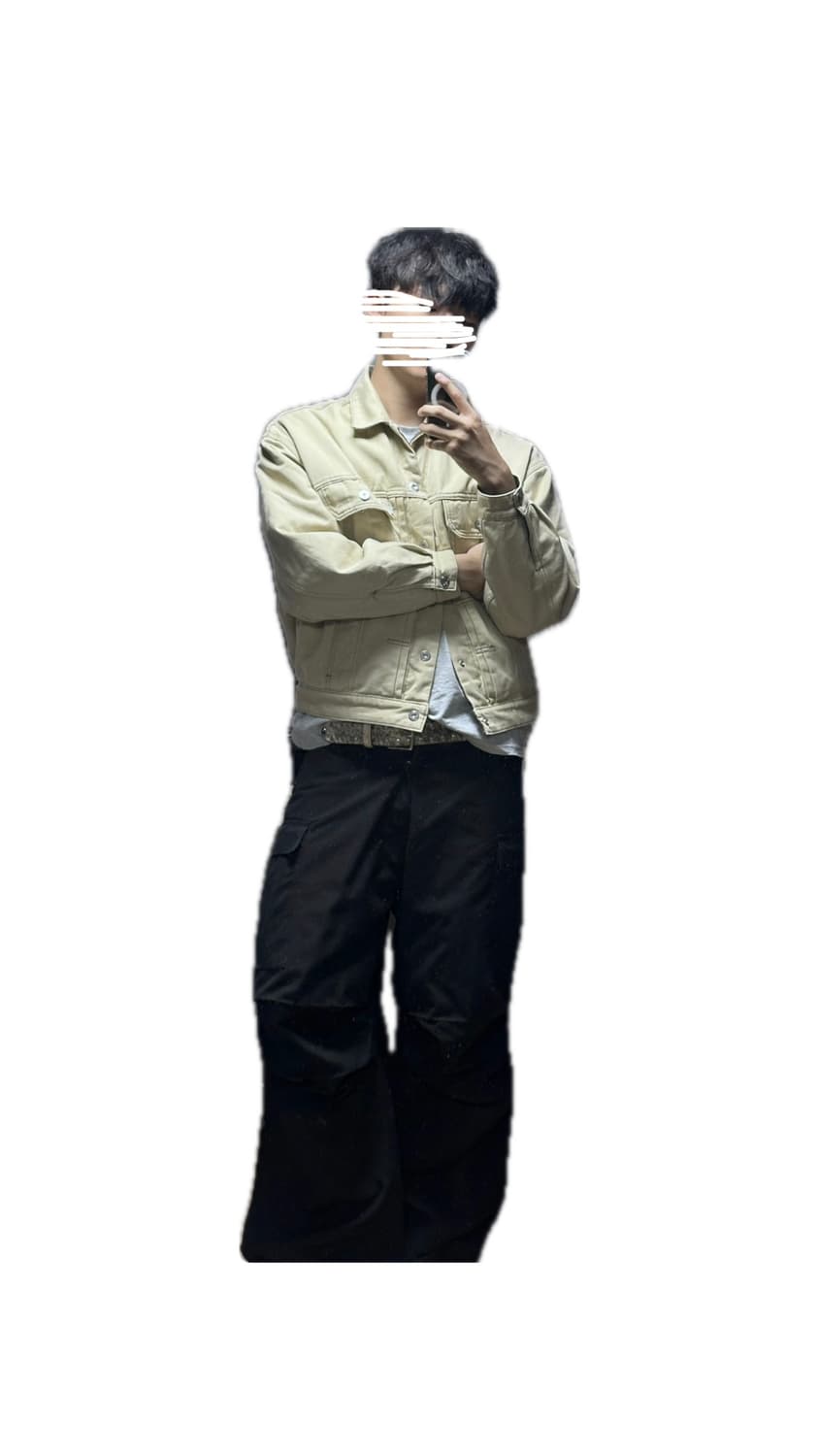 리바이스 실버탭 누빔 리버시블 베이지 자켓 상품이미지1