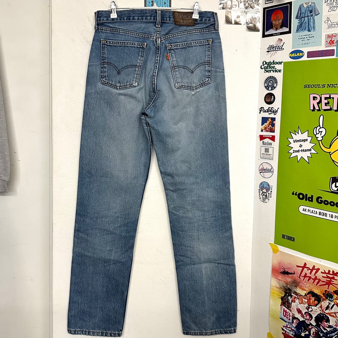 90’s 리바이스 615 오렌지탭(Made in UK) 상품이미지4