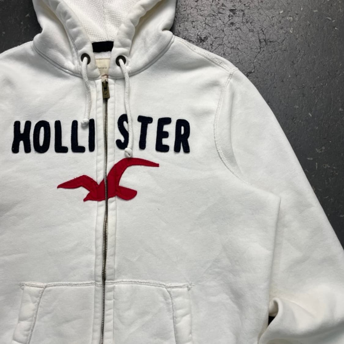105 홀리스터 기모 후드집업 상품이미지2