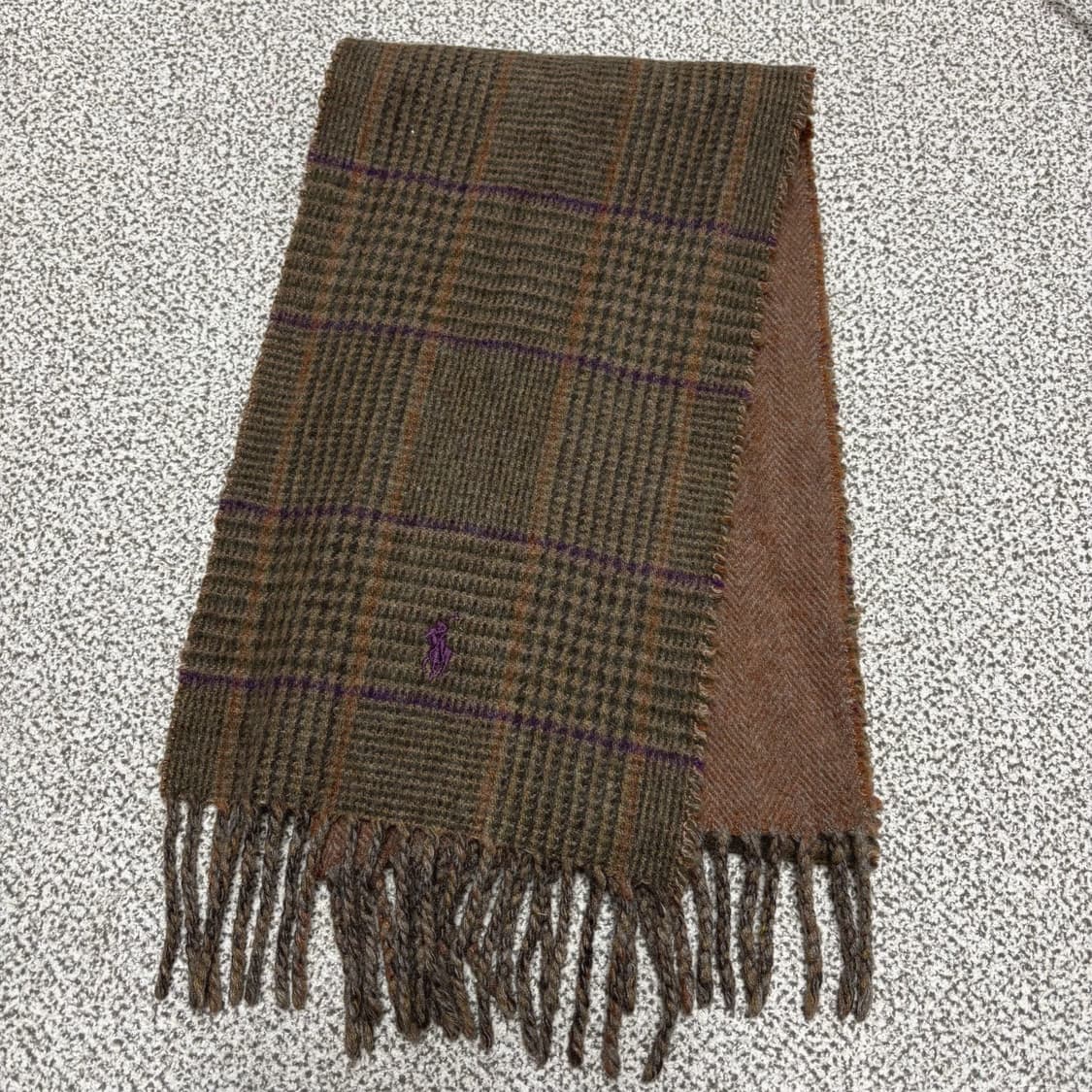 [택포,램스울80] 폴로 랄프로렌 투웨이 이태리 머플러 목도리 [A] 상품이미지1