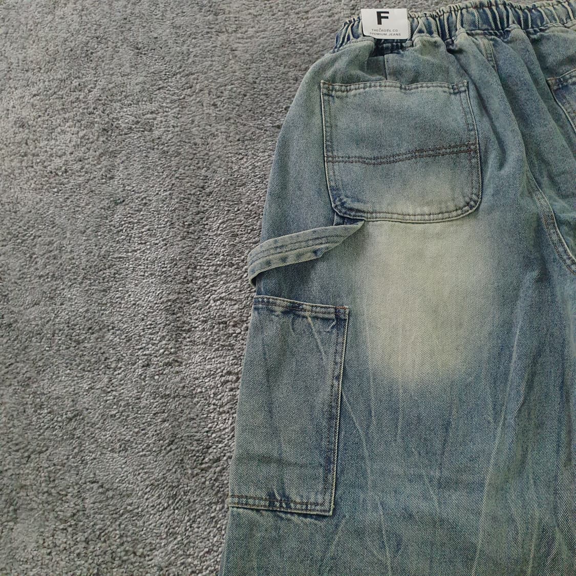 THE CROSS JEANS&CO 워싱 데님 팬츠 상품이미지7