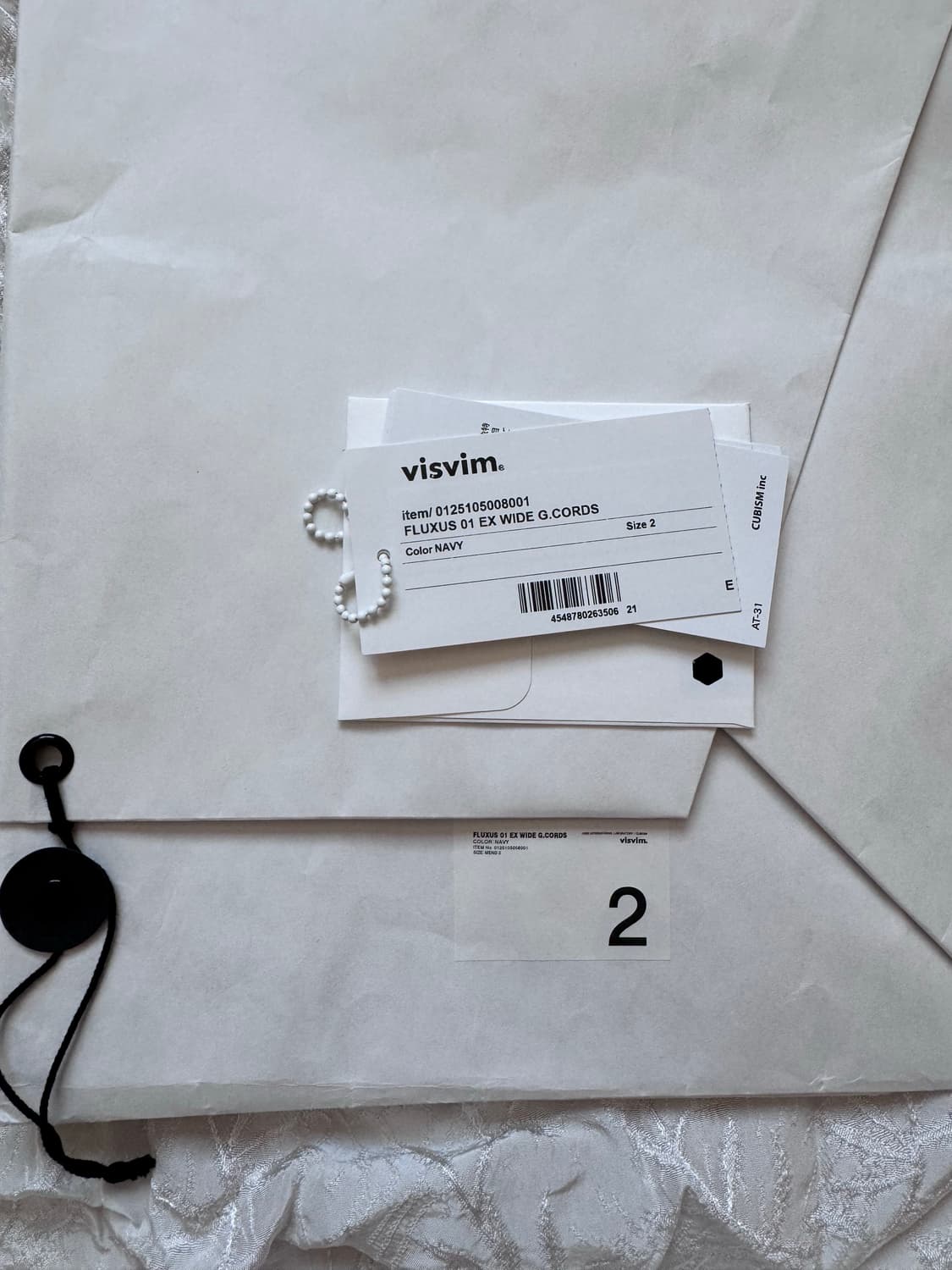 [2] 비즈빔 25ss FLUXUS 01 EX WIDE G.CORDS 상품이미지7