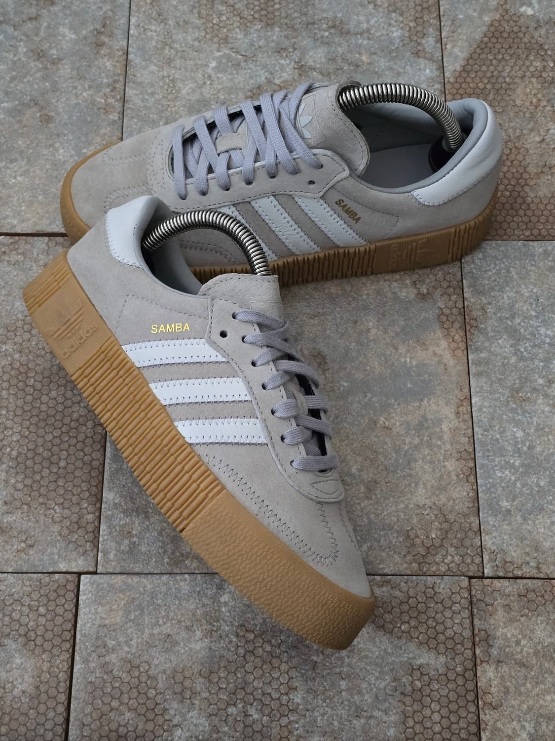 (225)아디다스 삼바로즈 라이트 그레이 상품이미지6