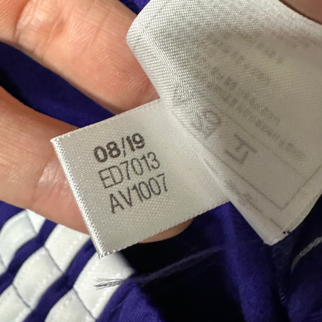 아디다스 파이어버드 퍼플 트랙팬츠 m 상품이미지5