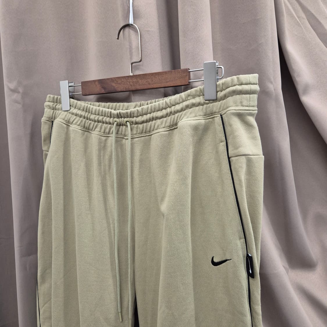 나이키 스우시 조거팬츠 베이지 2XL 상품이미지2
