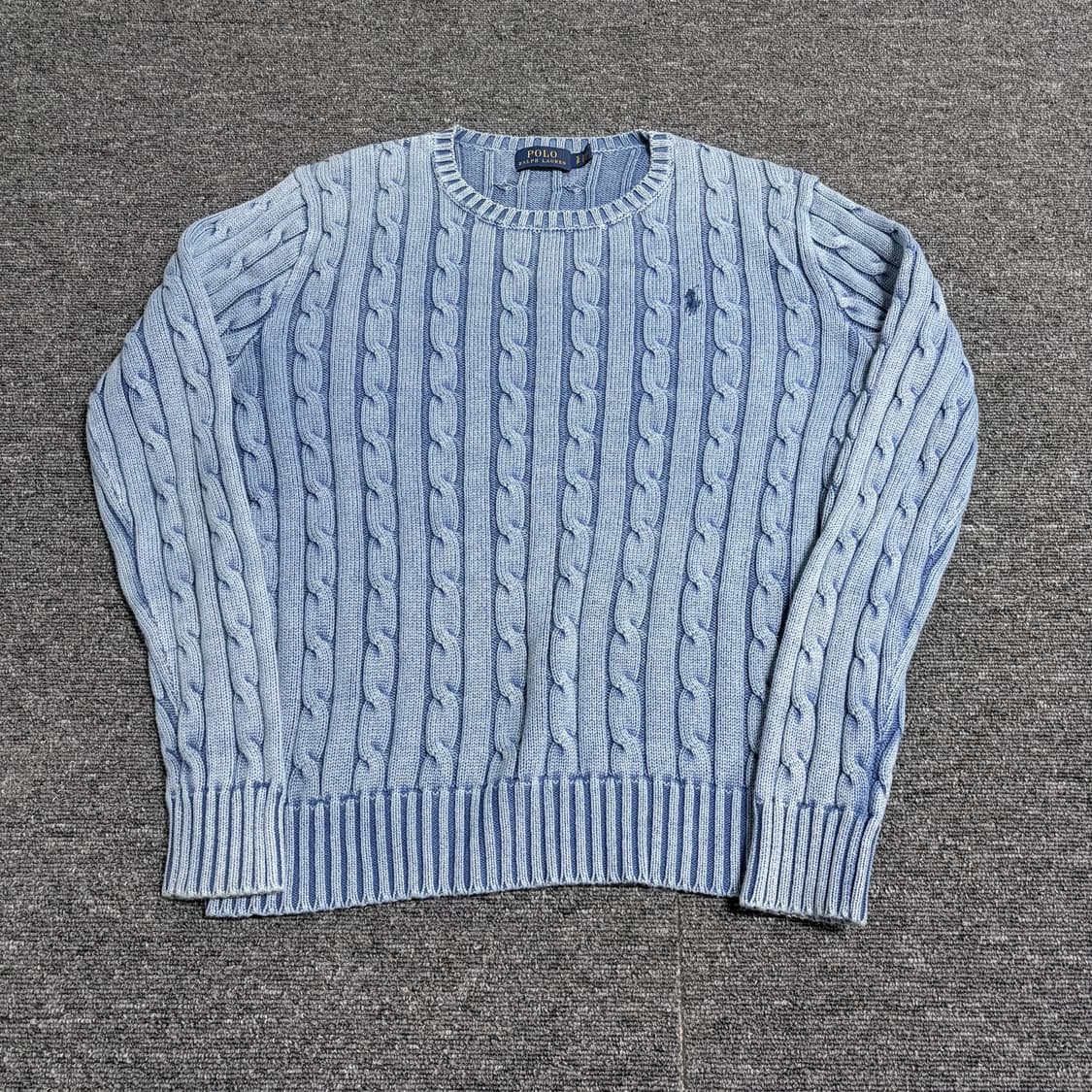 폴로 랄프로렌 꽈배기 니트 상품이미지1