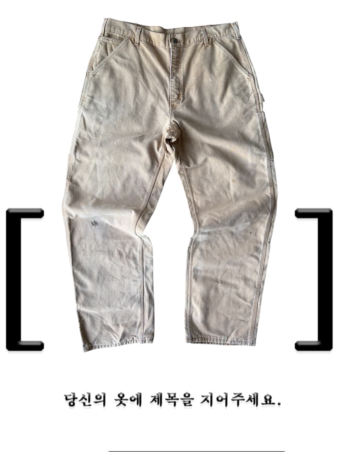 칼하트 카펜터 워크팬츠 상품이미지4