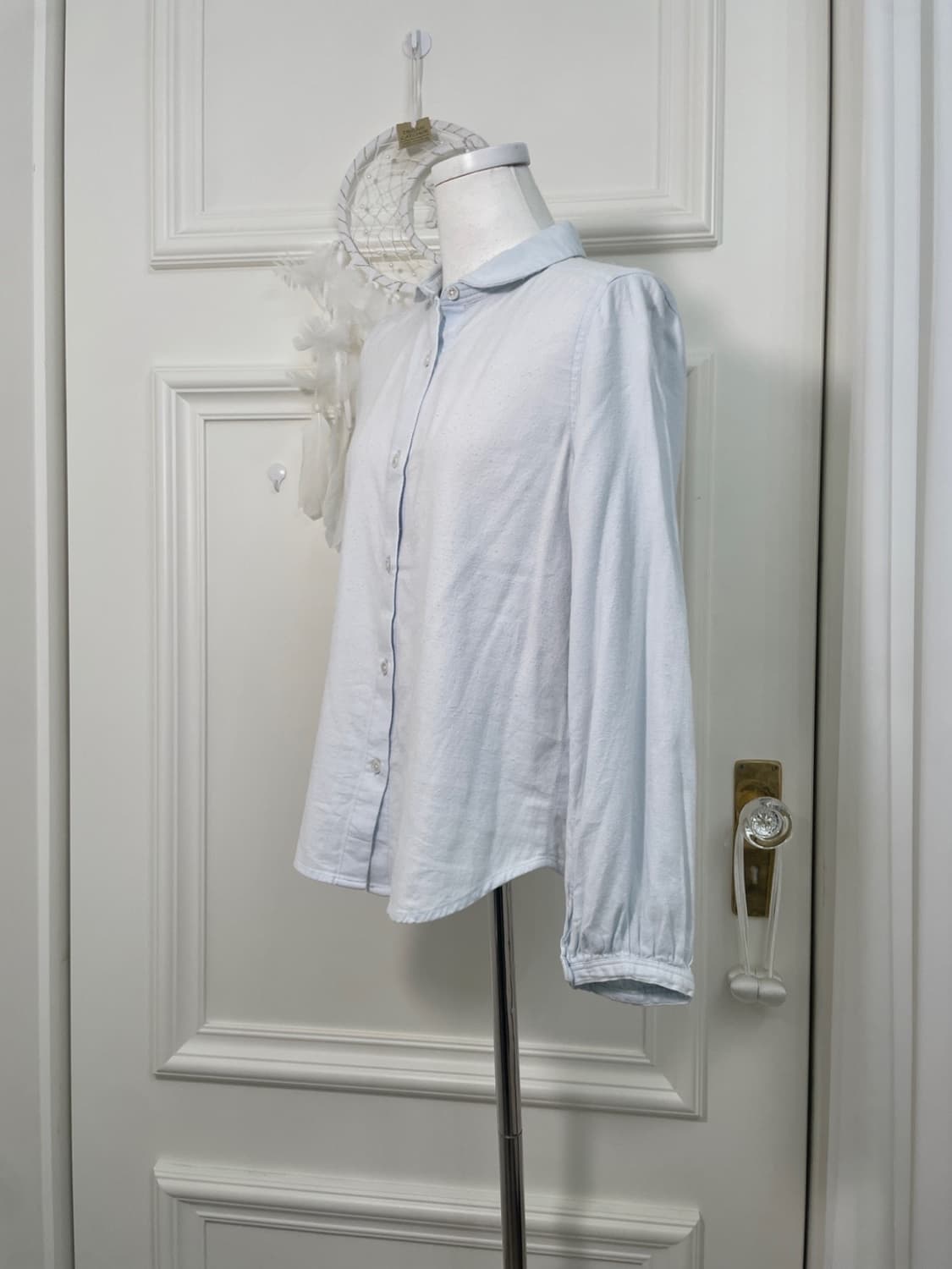 SM2 graish blue soft knit top&sky blue c 상품이미지9