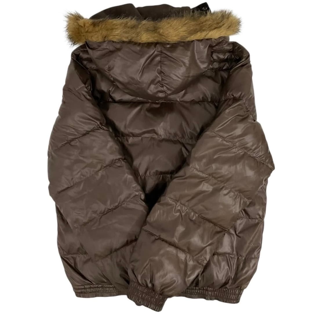 [90] 아디다스 브라운 패딩 점퍼 후드 퍼 상품이미지2
