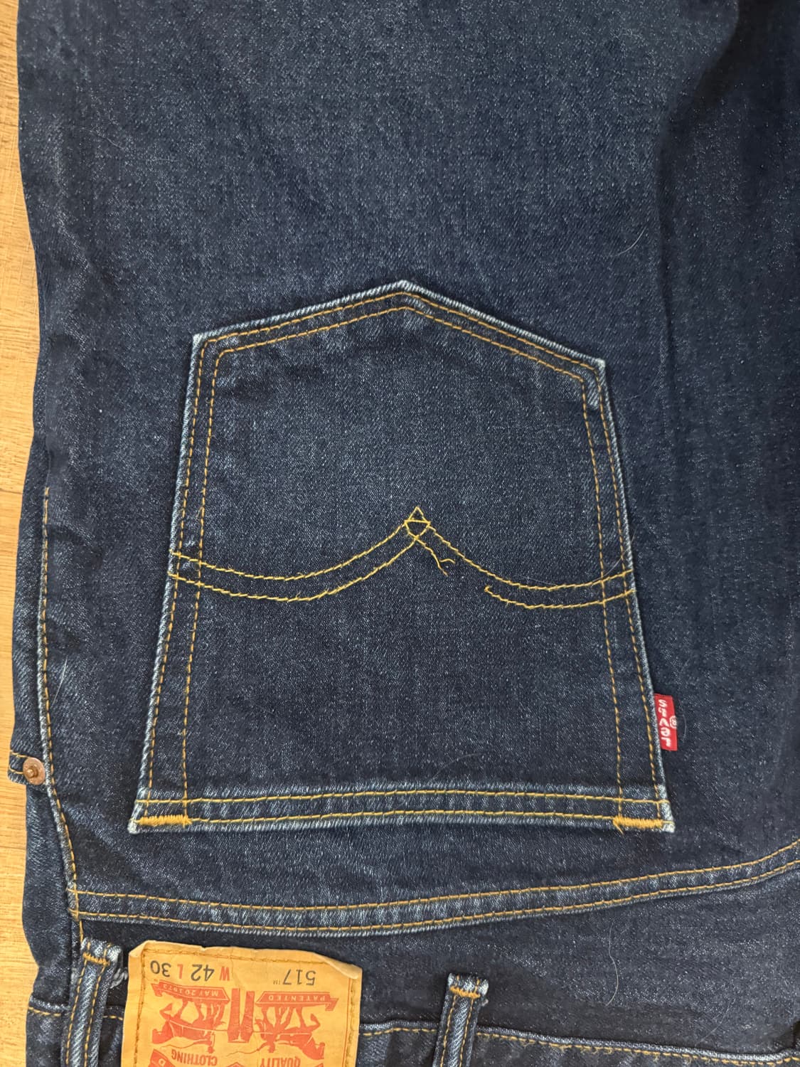 빈티지 리바이스 517 클래식 부츠컷 데님 상품이미지4