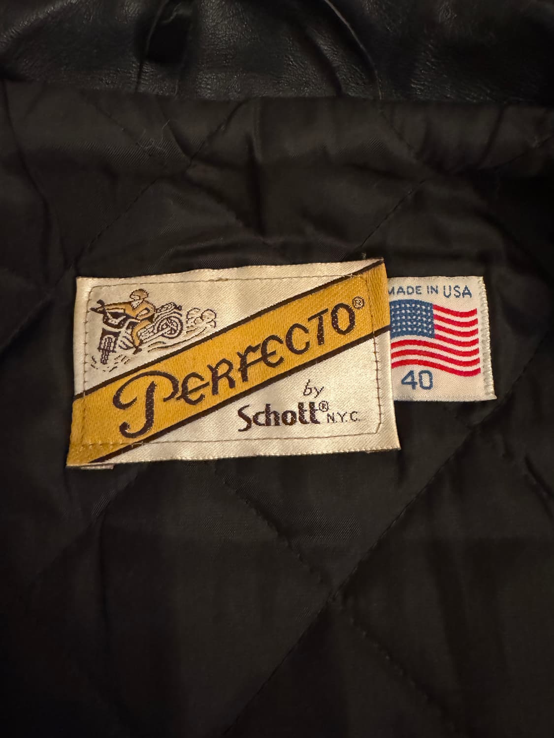 SCHOTT 쇼트 609 퍼펙토 더블 라이더 자켓 40(100) 상품이미지4