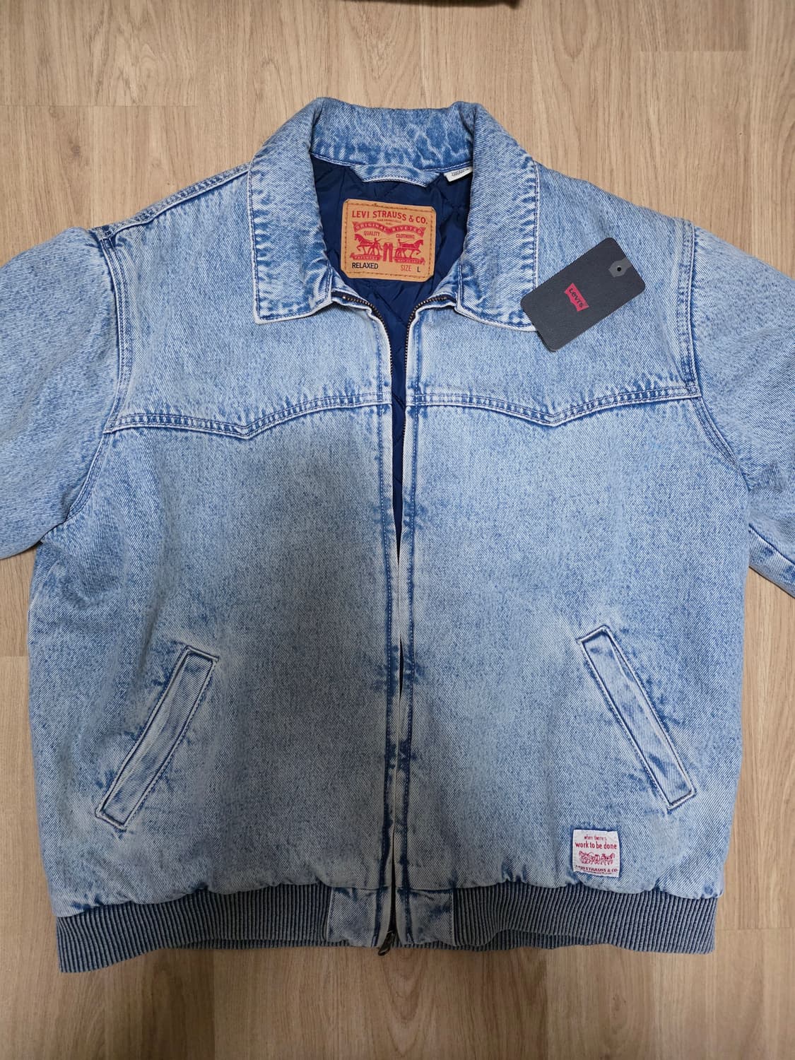 리바이스 엠바카데로 에비에이터 워크 자켓 L 100 상품이미지1