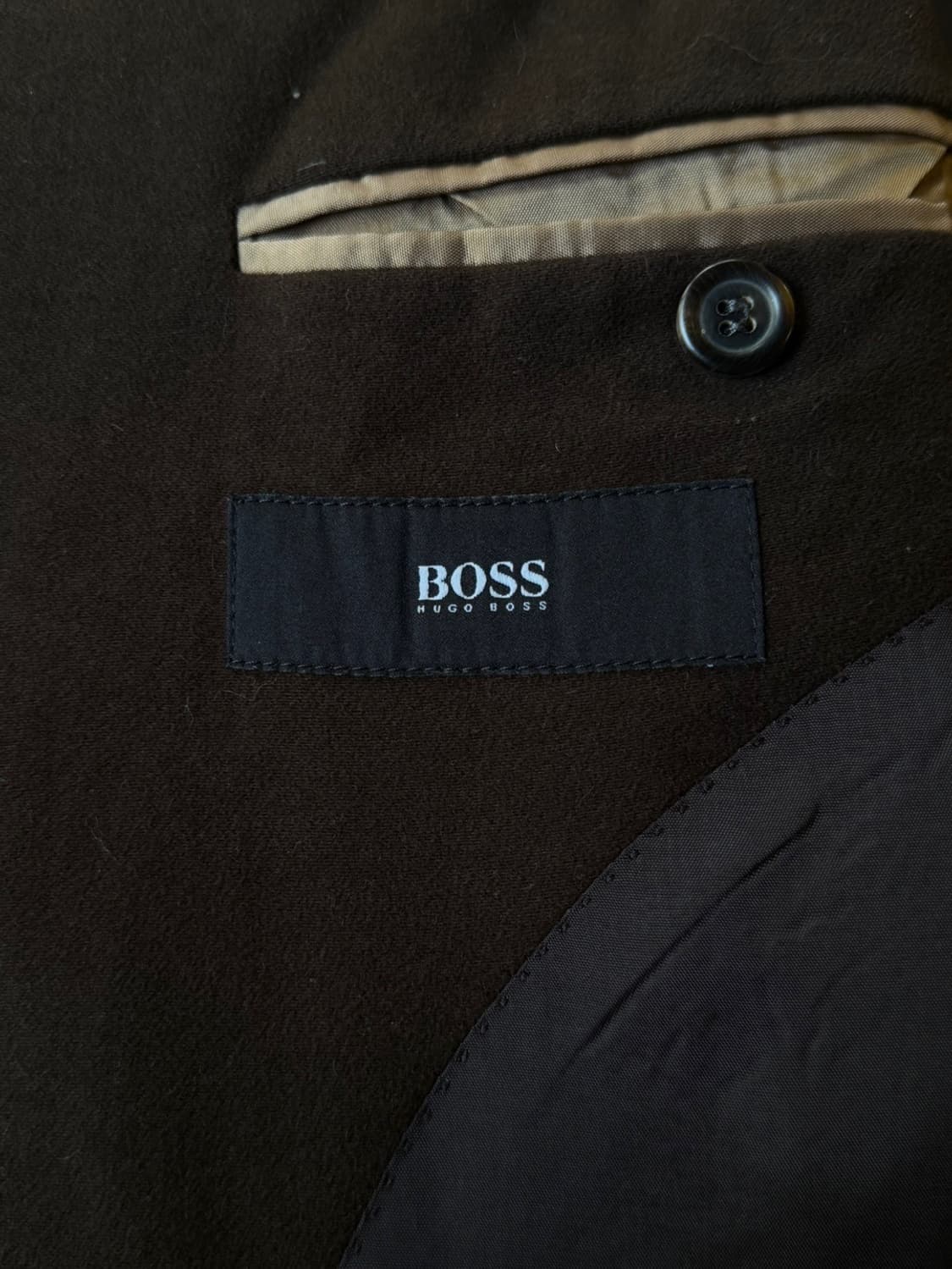 휴고보스 블랙라벨 몰스킨 헌팅 자켓 100 상품이미지9