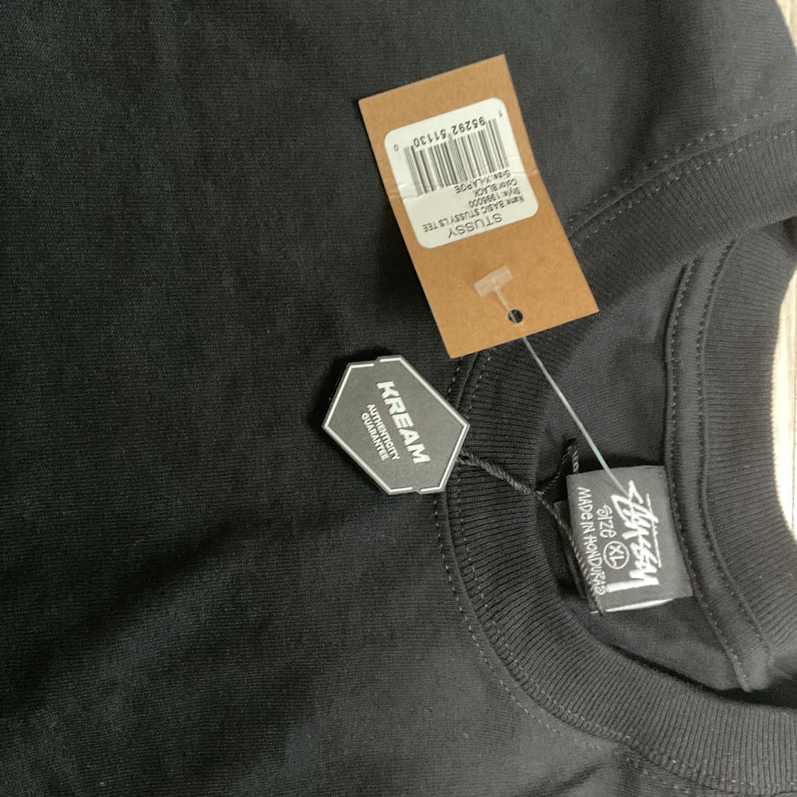 스투시 베이직  스투시 롱슬리브 티셔츠 블랙 상품이미지3