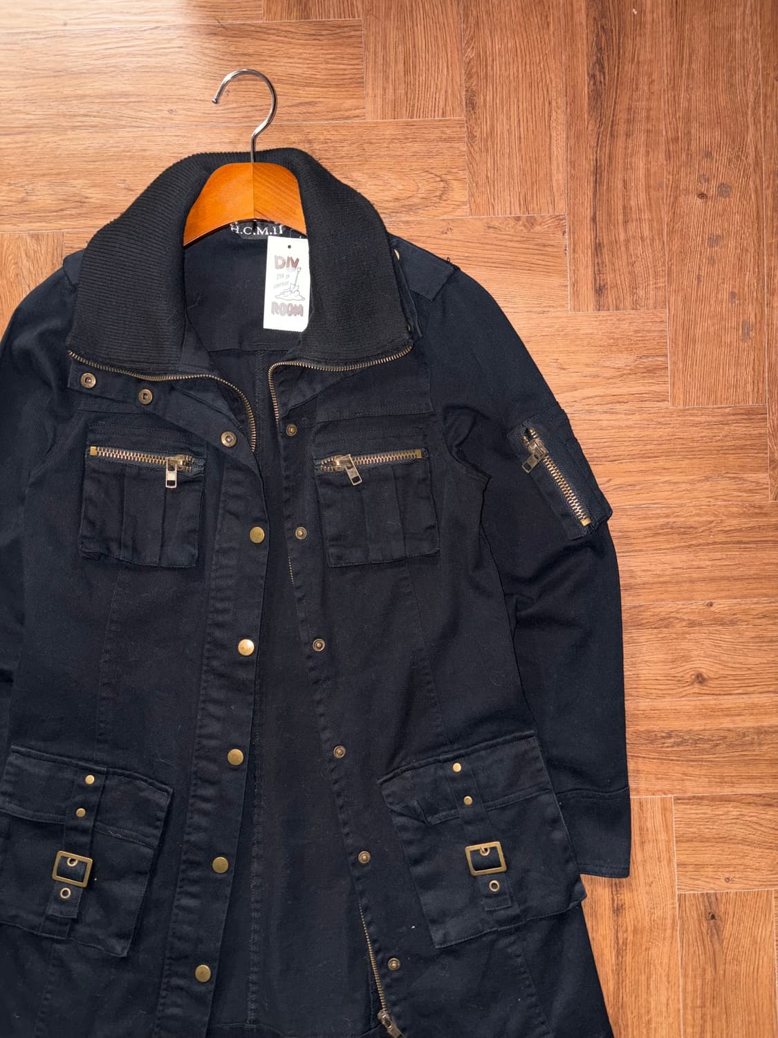 빈티지 디테일 투웨이 자켓 상품이미지7