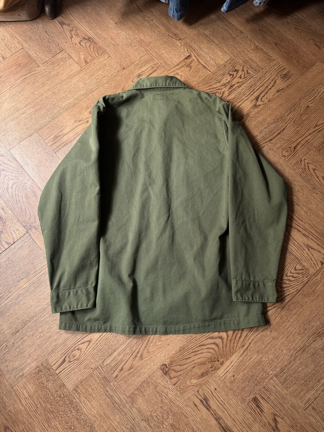 [M]80's 오리지널 U.S ARMY OG-507 밀리터리 셔츠 상품이미지7