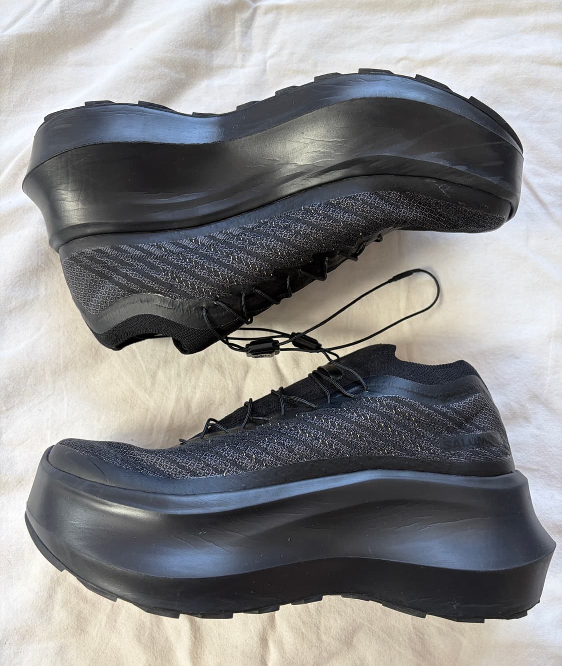 살로몬 x 꼼데가르송 옴므 펄사 플랫폼 블랙 CDG x Salomon 상품이미지2