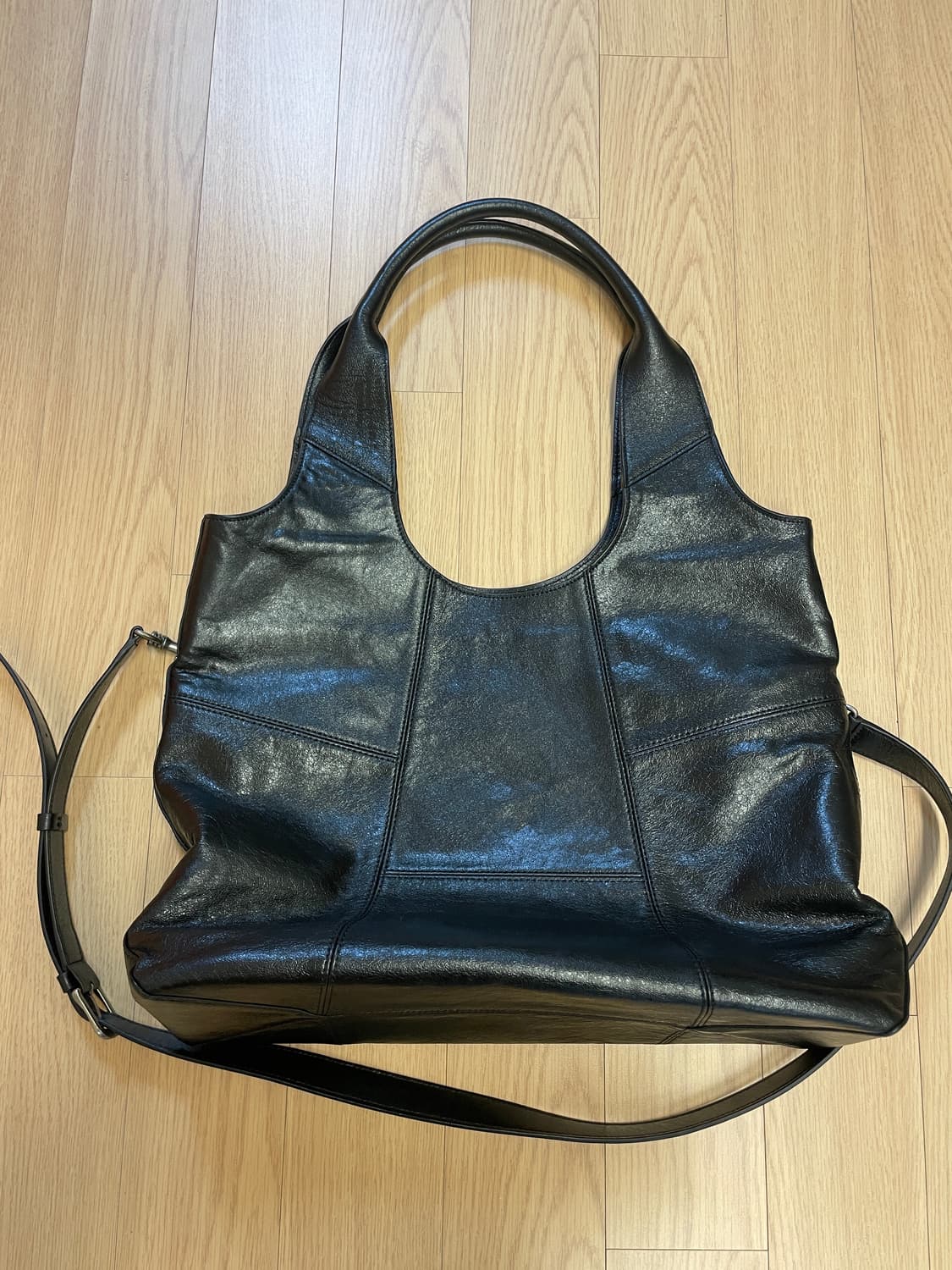 벨리에 프로치다백 가죽 블랙 상품이미지2