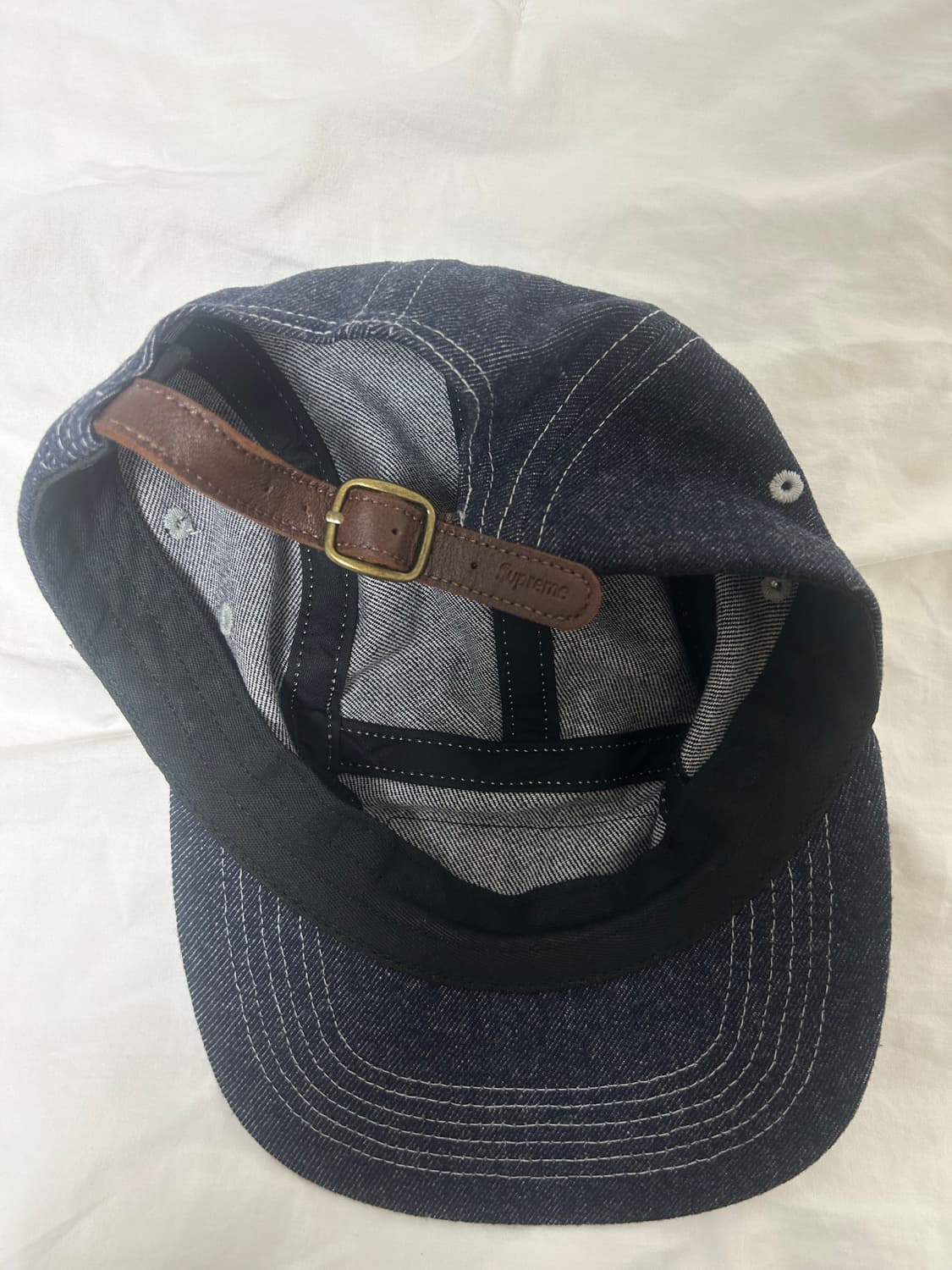슈프림 울 캠프캡 데님 모자 상품이미지5