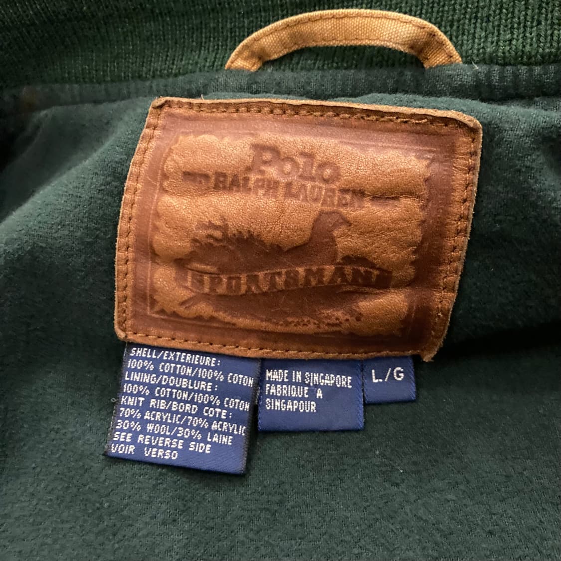 90s 폴로 랄프로렌 스포츠맨 블루종 자켓 상품이미지7