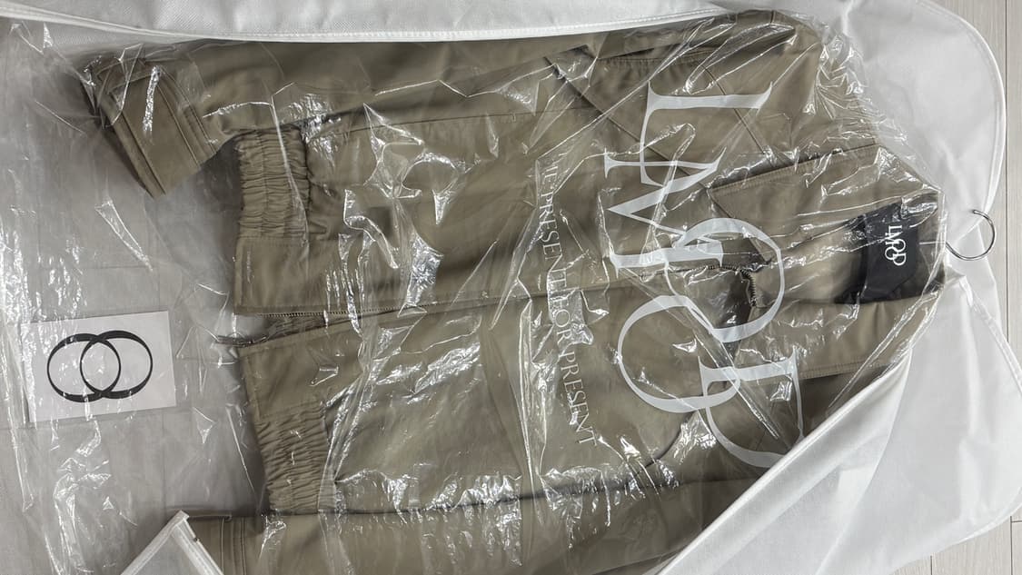 엘무드 햄튼 치노 블루종 자켓 베이지 색상 48사이즈  상품이미지1