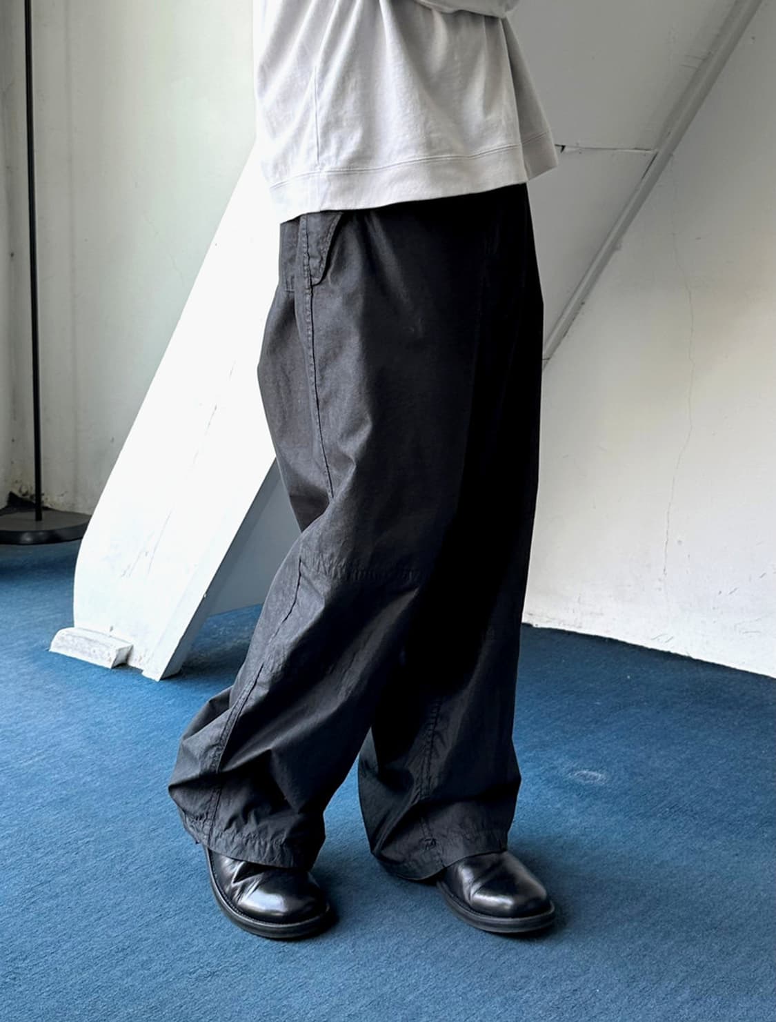 Over-dyed high count fabric snow pants 상품이미지10