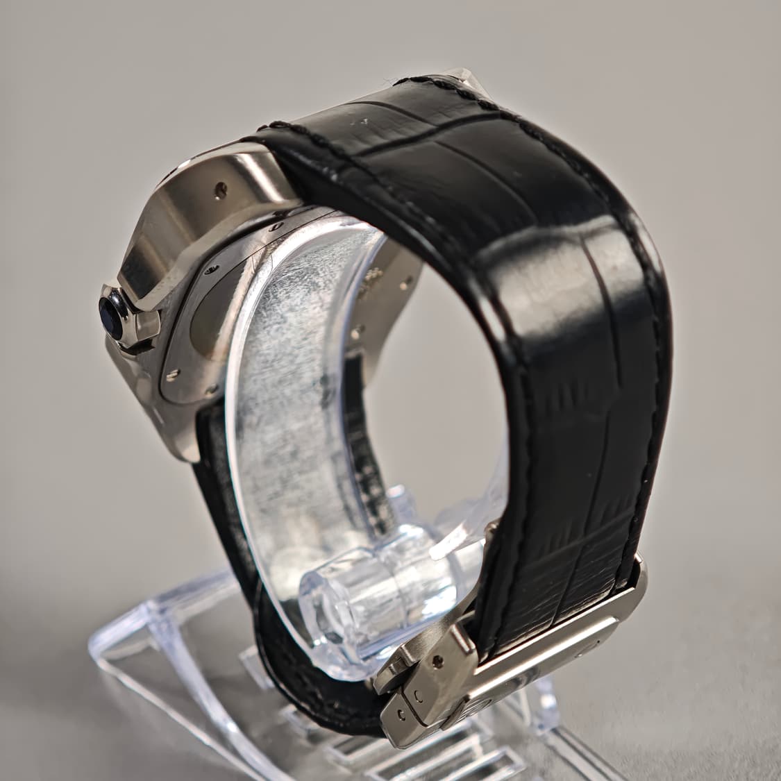 [정품] 까르띠에 산토스 100 XL Ref.2656 자동 스틸 38mm 상품이미지7