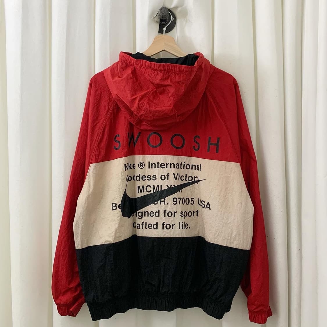 나이키 멀티컬러 더블 스우시 윈드브레이커 상품이미지2