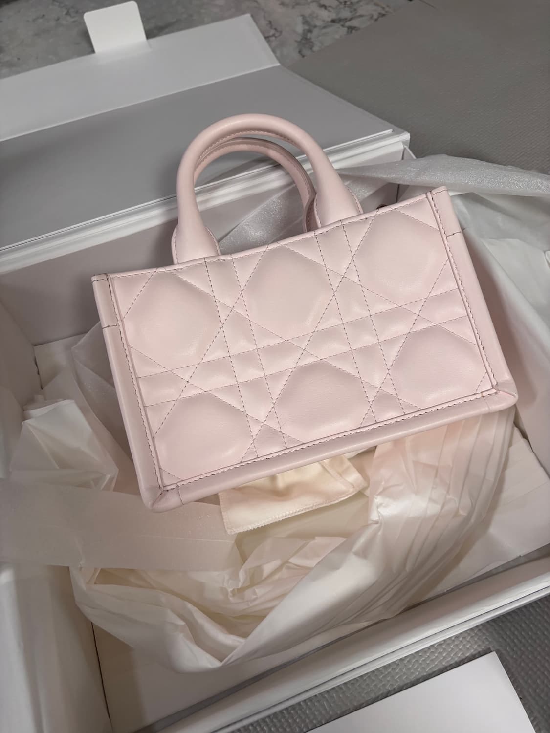 디올 북토트 미니 스트랩백 S5573OWHP 상품이미지4