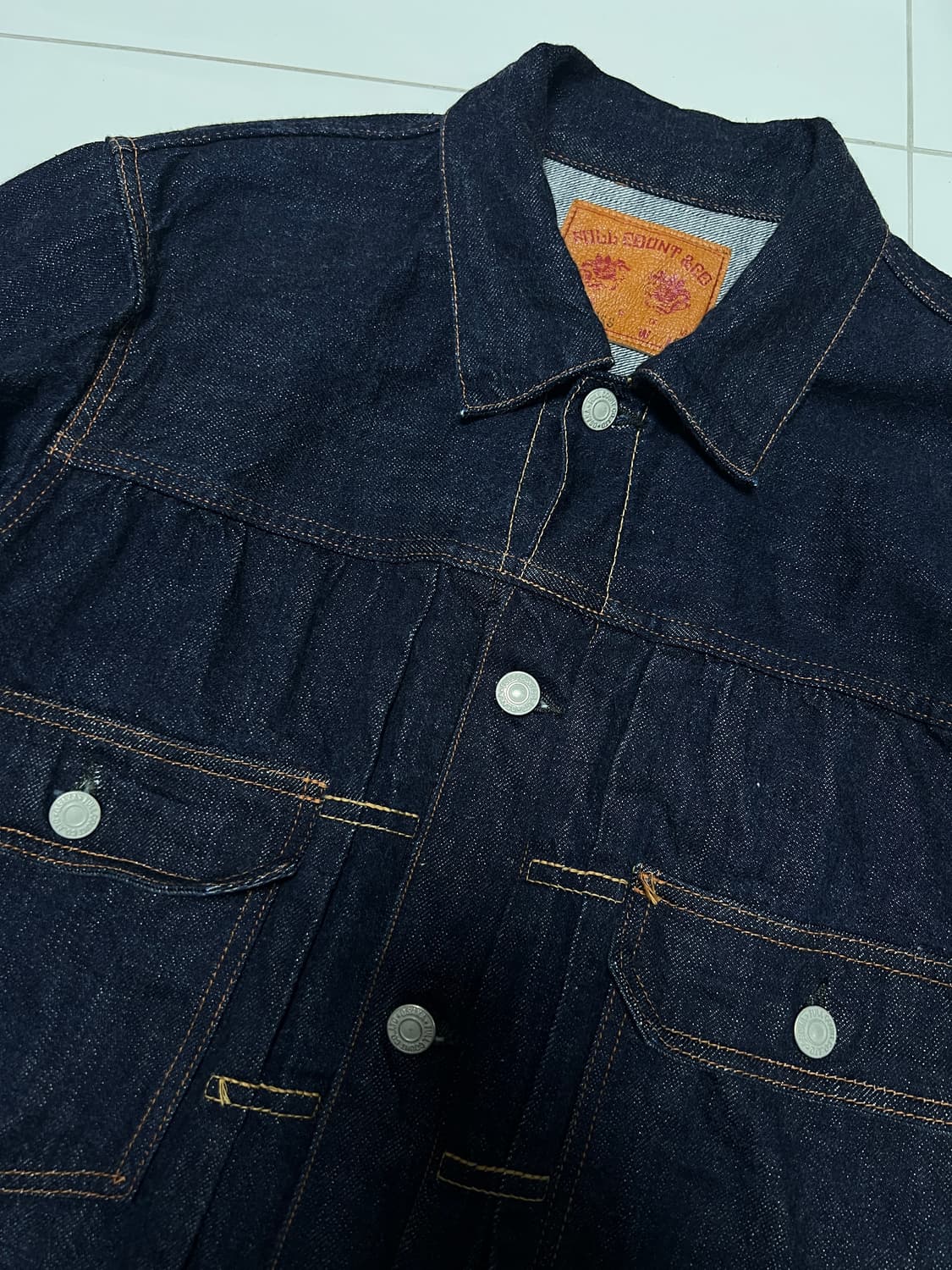 택포28) 풀카운트 2102ss 슈퍼스무스 2세대 데님자켓 38 상품이미지2