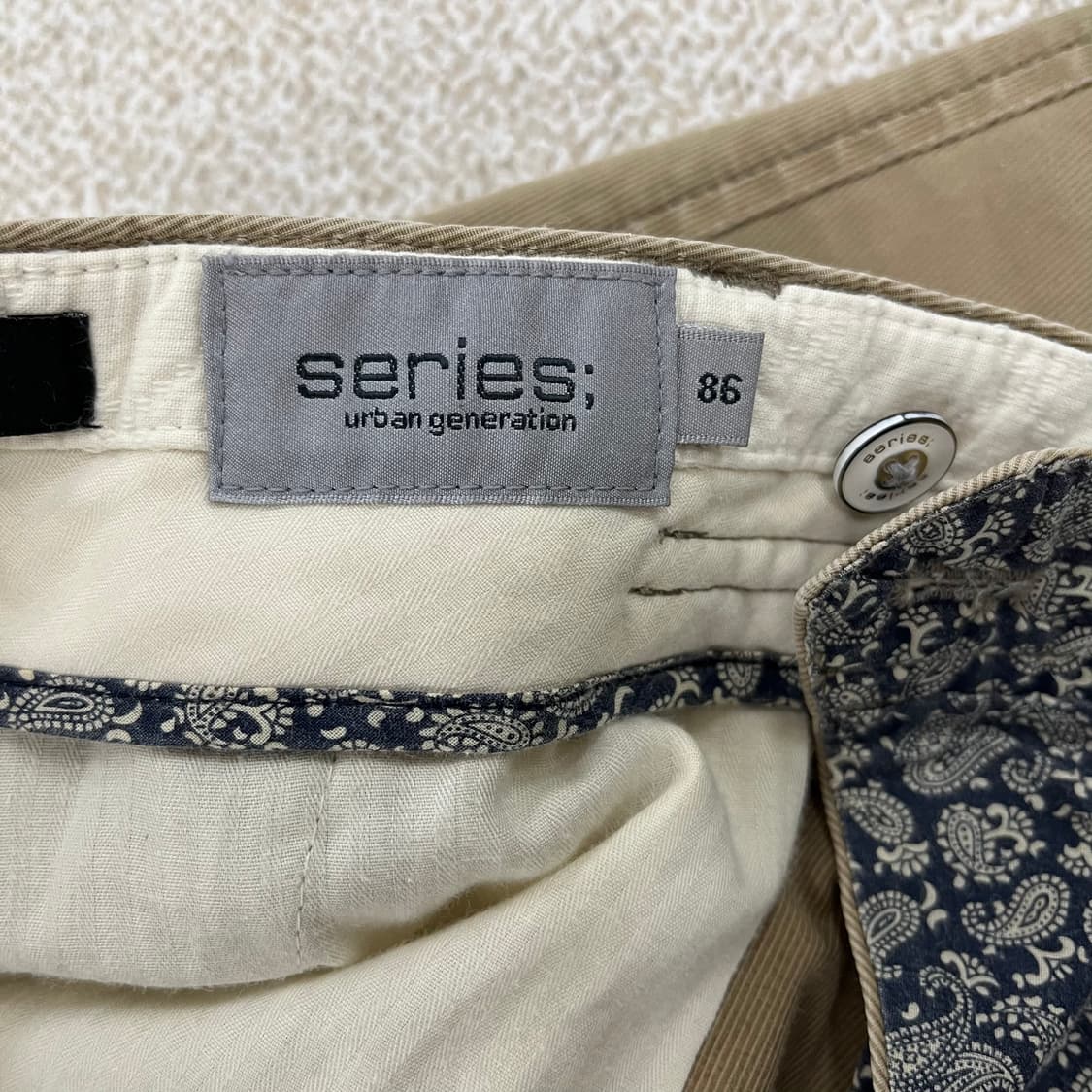 [86] 시리즈 치노팬츠 면바지 1219M2 상품이미지3