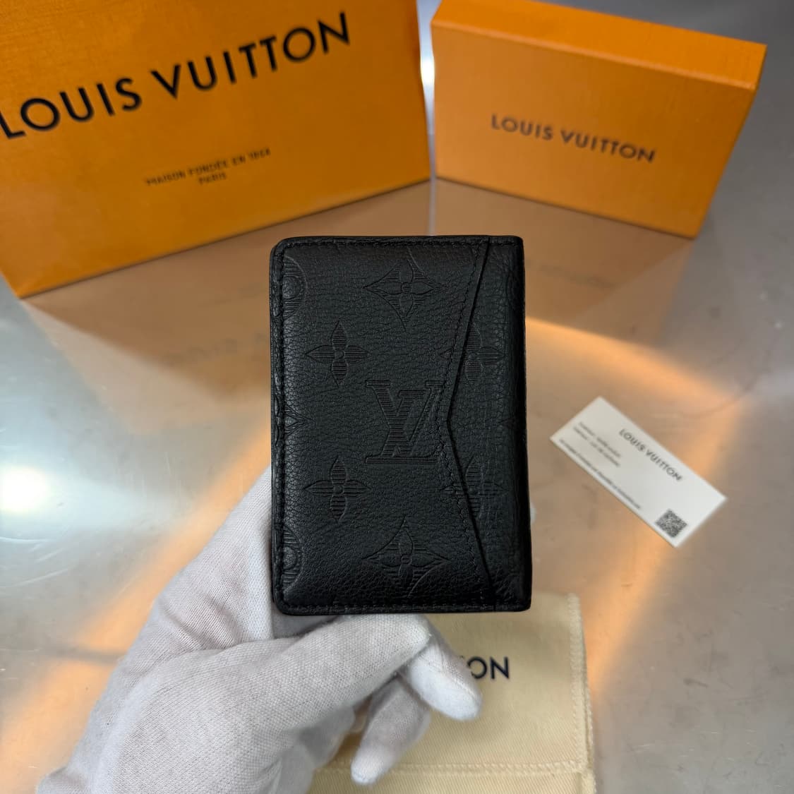 [리오브] 루이비통 쉐도우 모노그램 오거나이저 카드지갑 상품이미지3