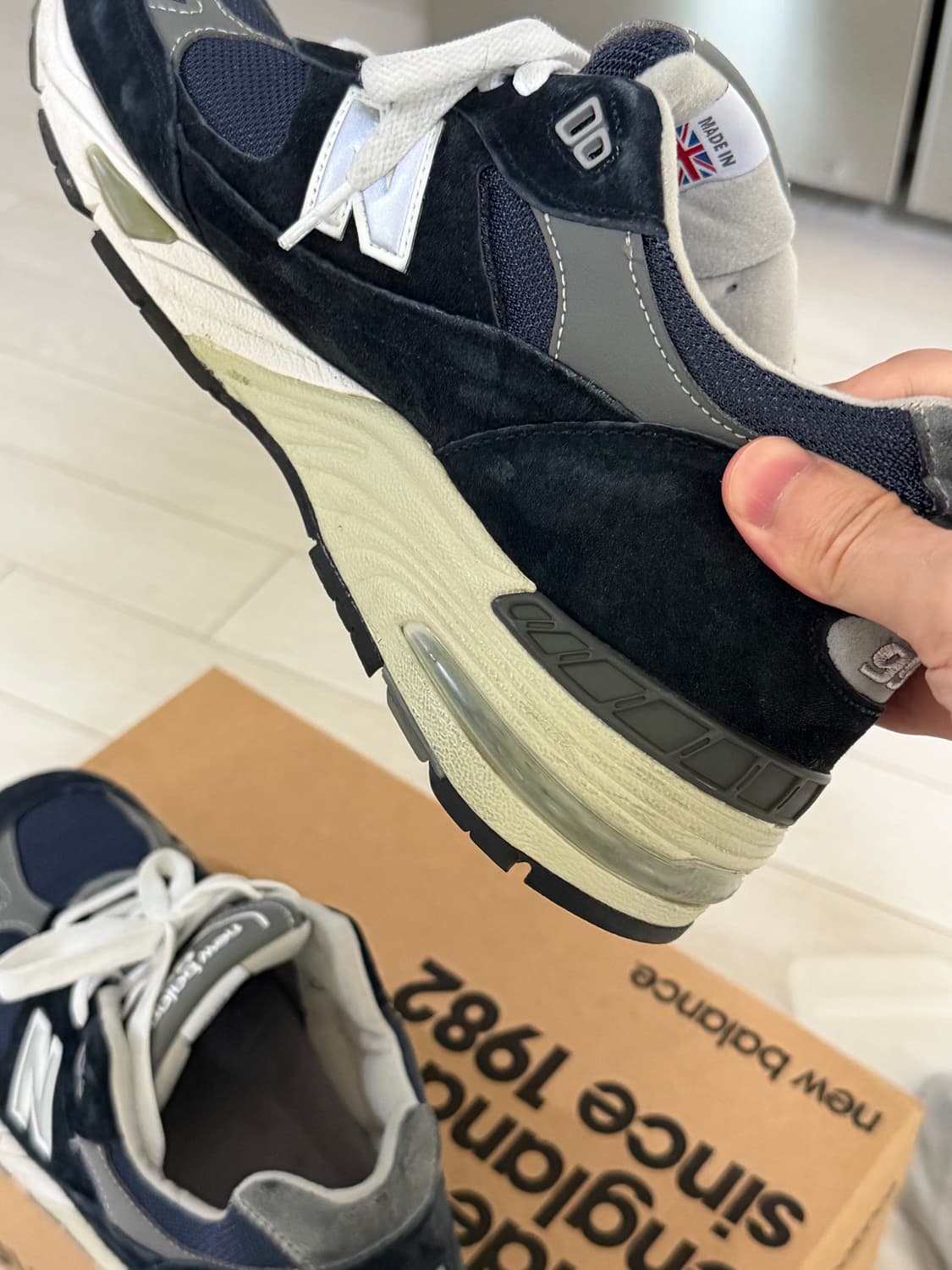 뉴발란스 991 네이비 280 상품이미지4