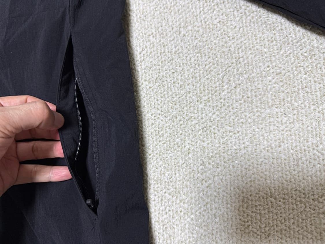 데상트 바람막이 후드 자켓 남성용 95사이즈 상품이미지3