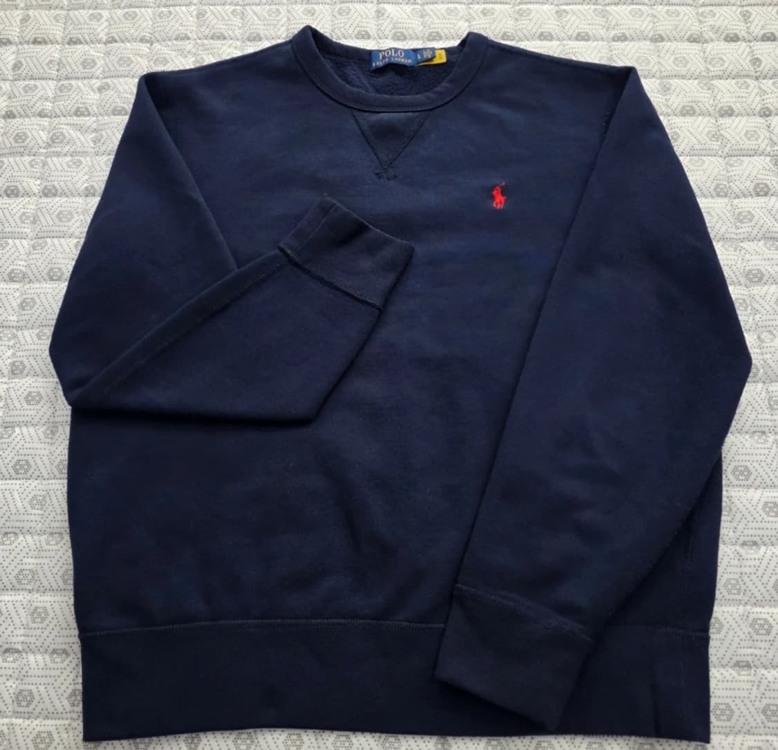 폴로 랄프로렌 네이비 맨투맨 100 상품이미지2