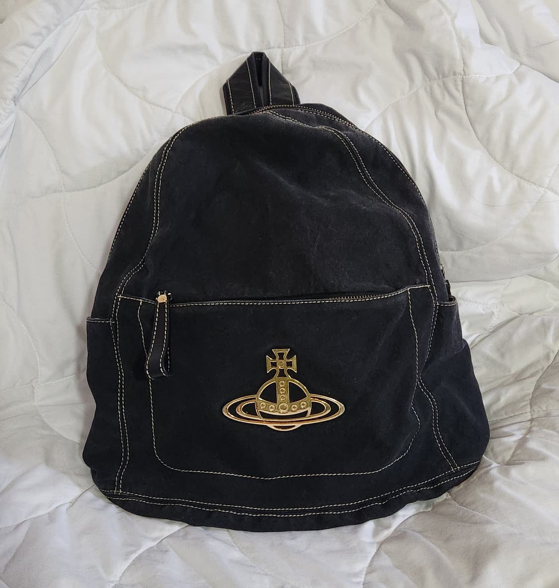 비비안웨스트우드 코튼 배낭 백팩 상품이미지1