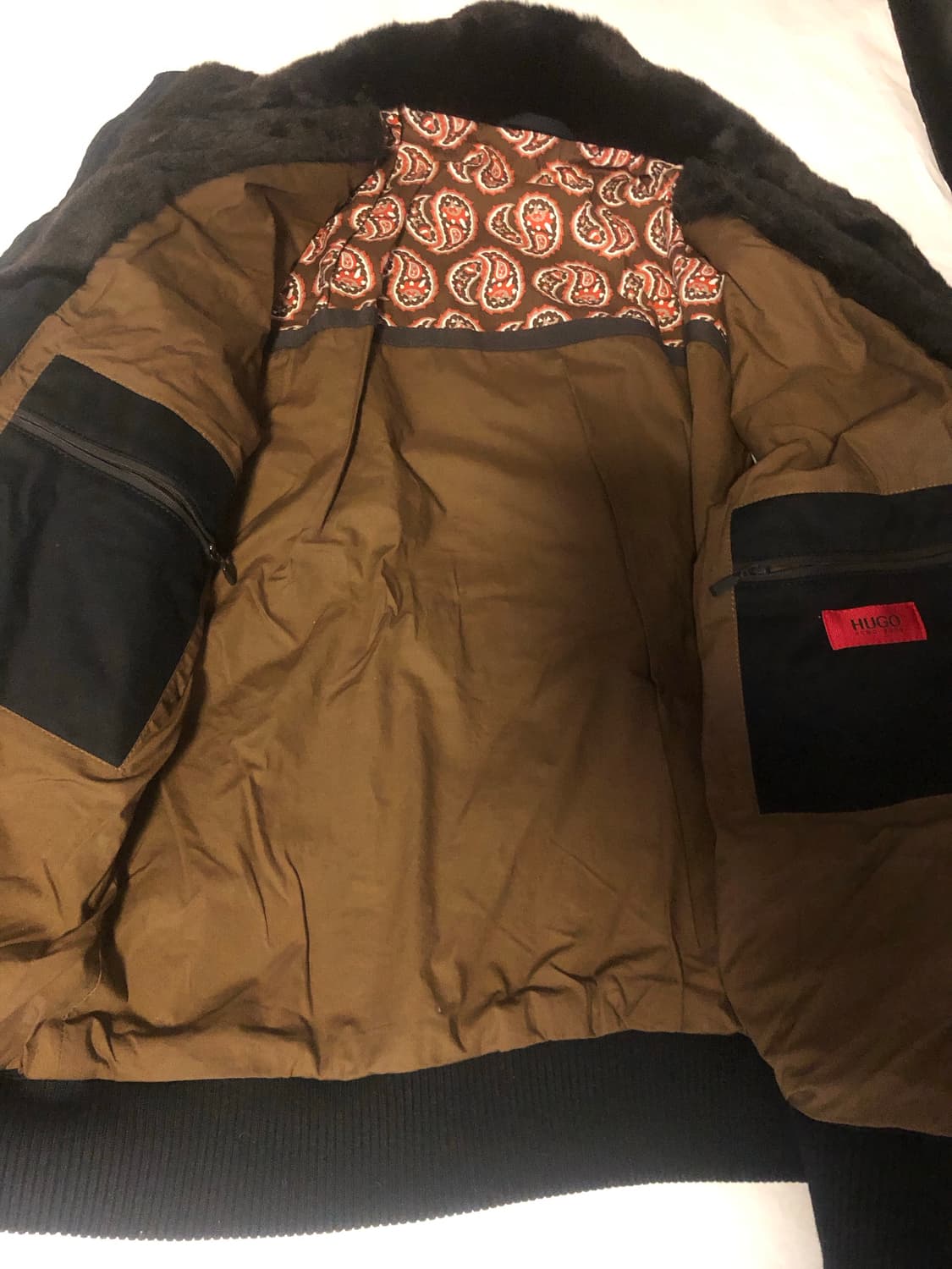 휴고보스 오렌지라벨 워싱 블루종 점퍼 자켓 상품이미지6