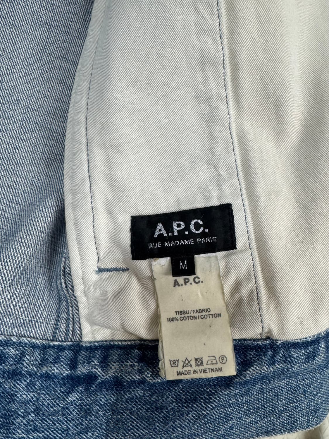 아페쎄 APC 청자켓 팝니다 상품이미지3