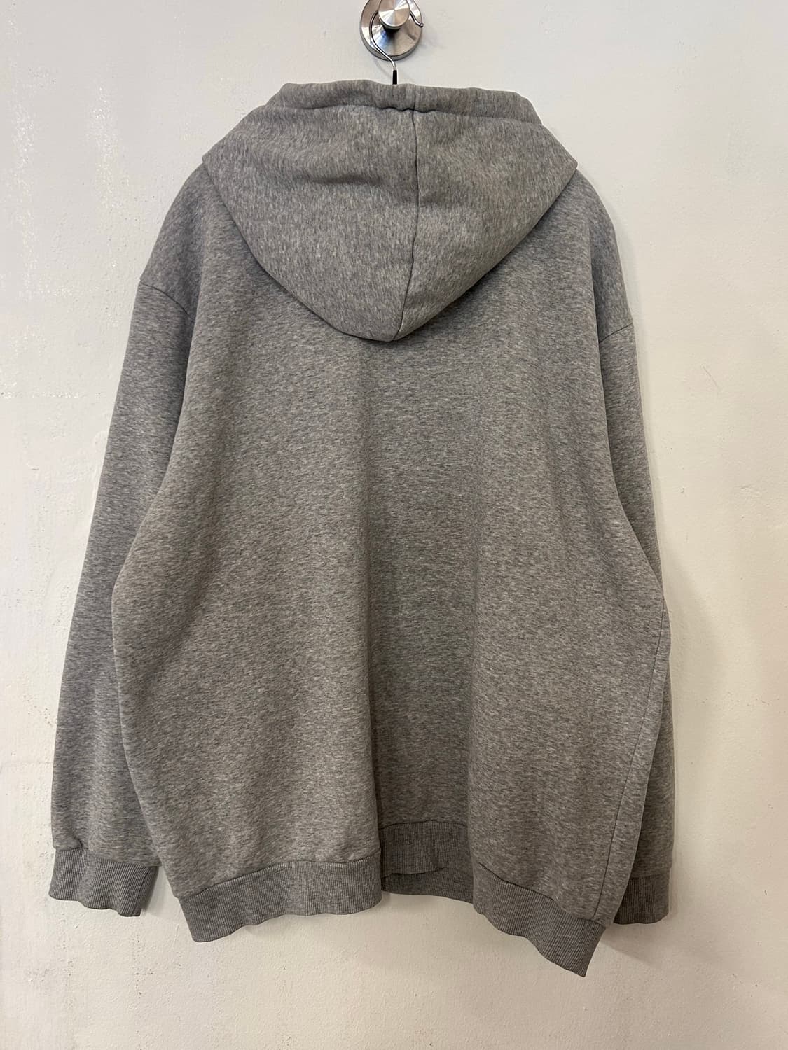 아디다스 그레이 빅로고 후드티 2XL 상품이미지6