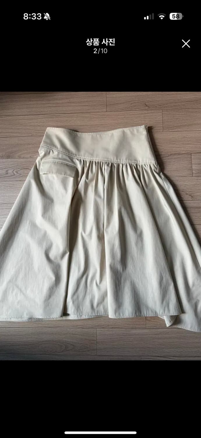 에토스 원 포켓 미디 스커트 L 상품이미지2