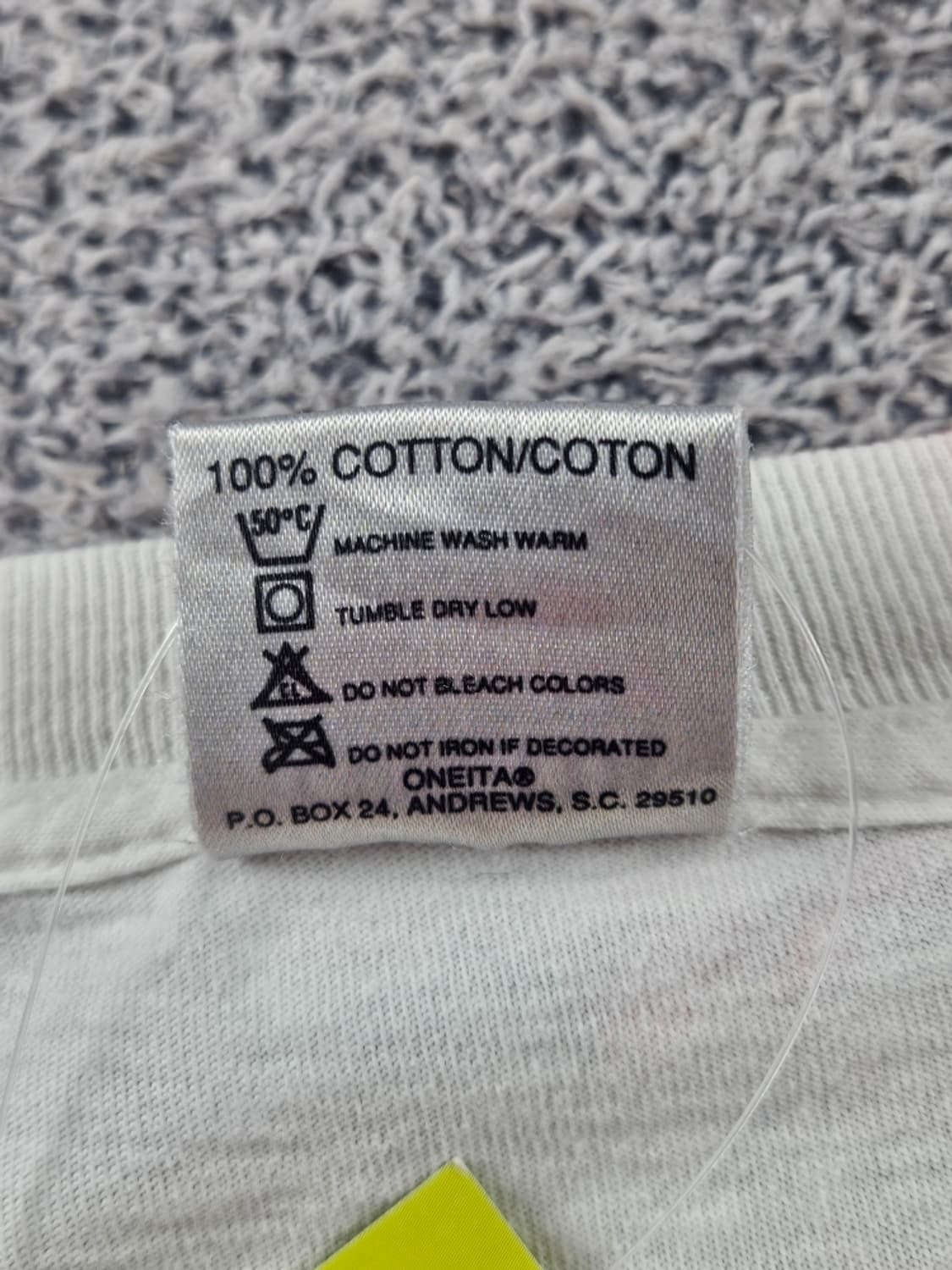 90's USA 오네이타 커스텀 싱글스티치 롱슬리브 (XL)/ 11426 상품이미지9