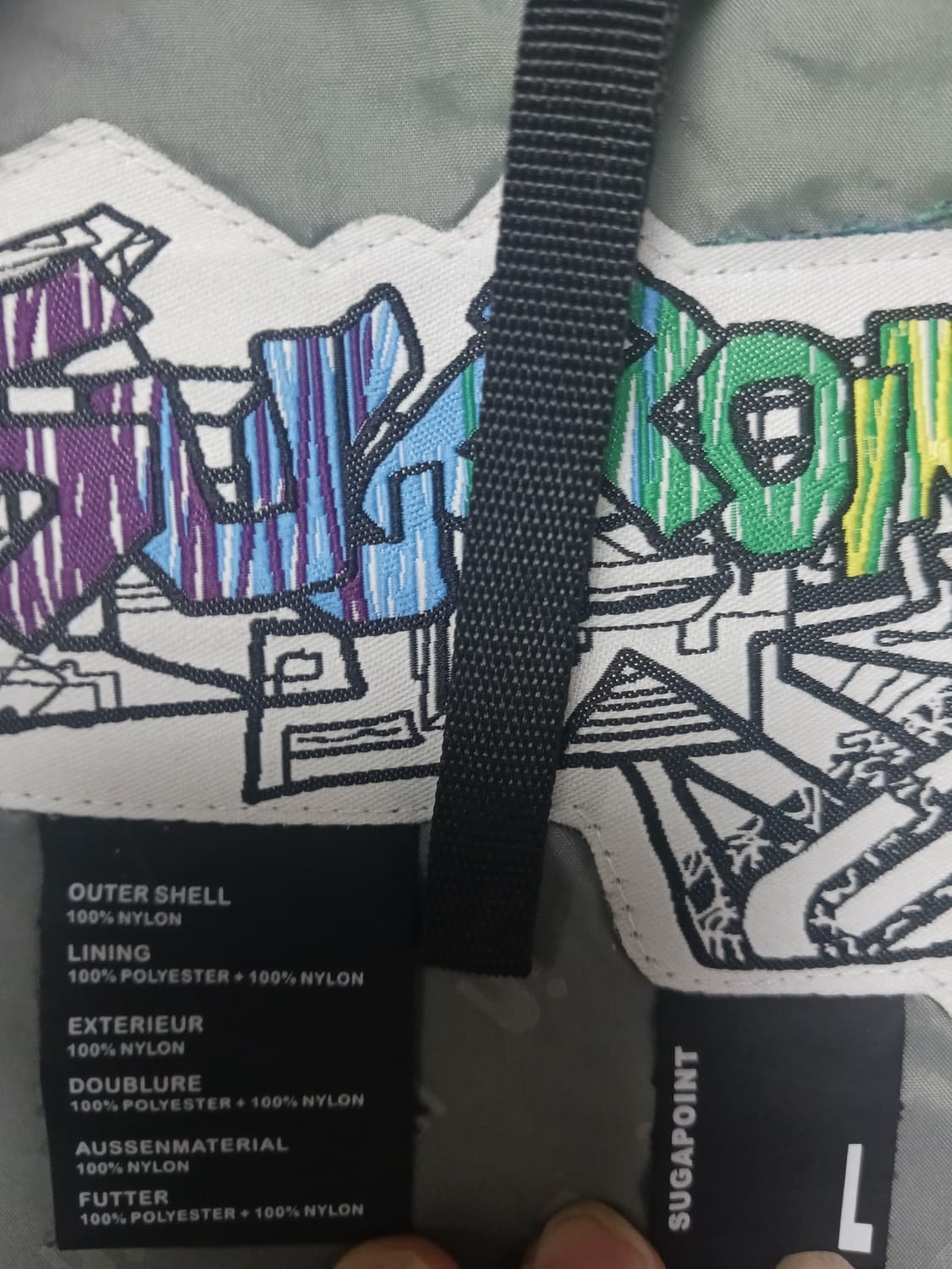 [L] 슈가포인트 스키복 보드복 노패딩 자켓 상품이미지7