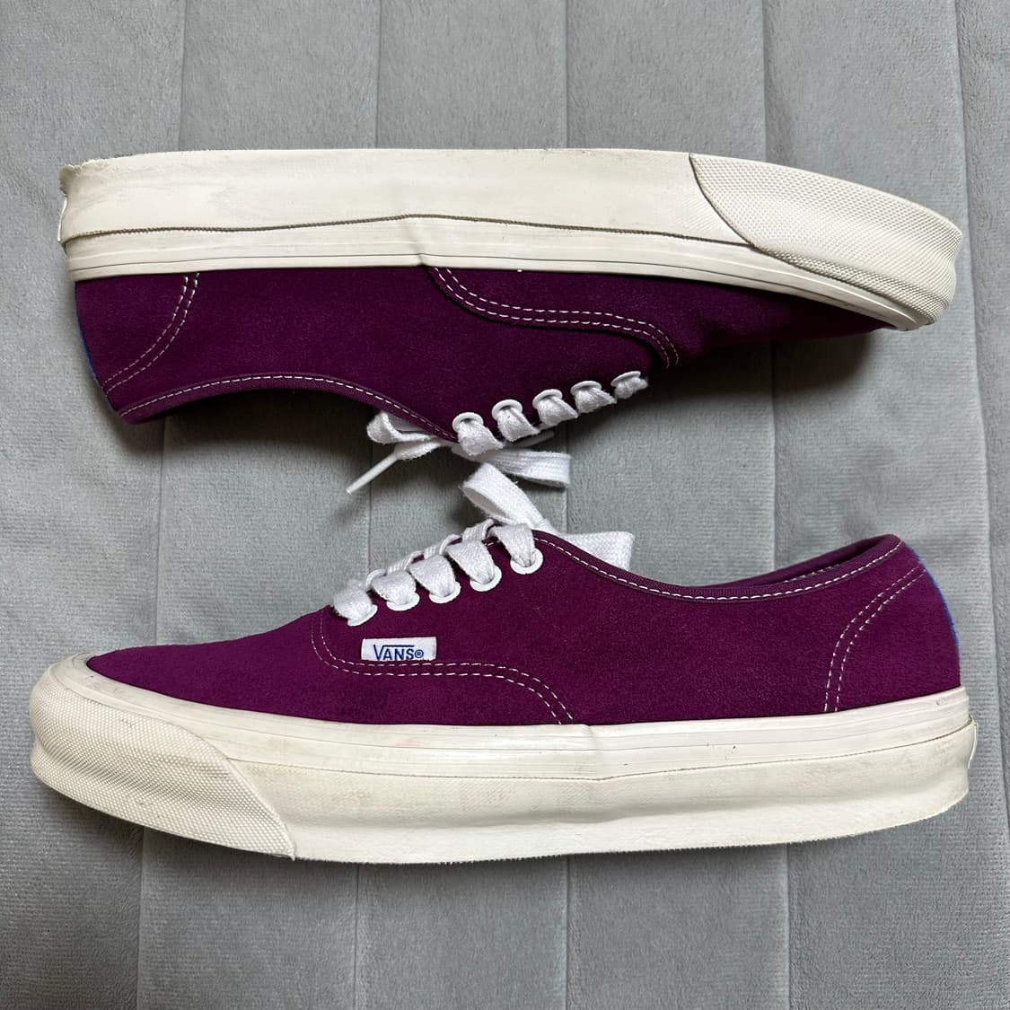 반스 볼트 OG 어센틱 LX 스웨이드 다크 퍼플 275사이즈 상품이미지4