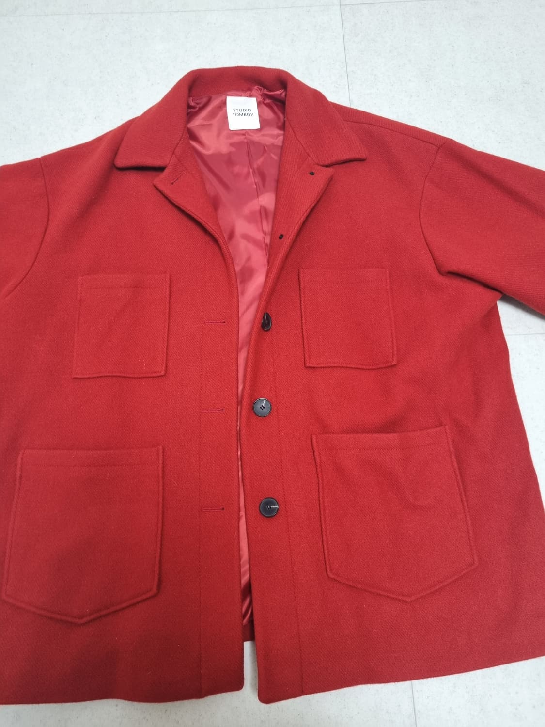 스튜디오 톰보이 코트 점퍼 상품이미지2