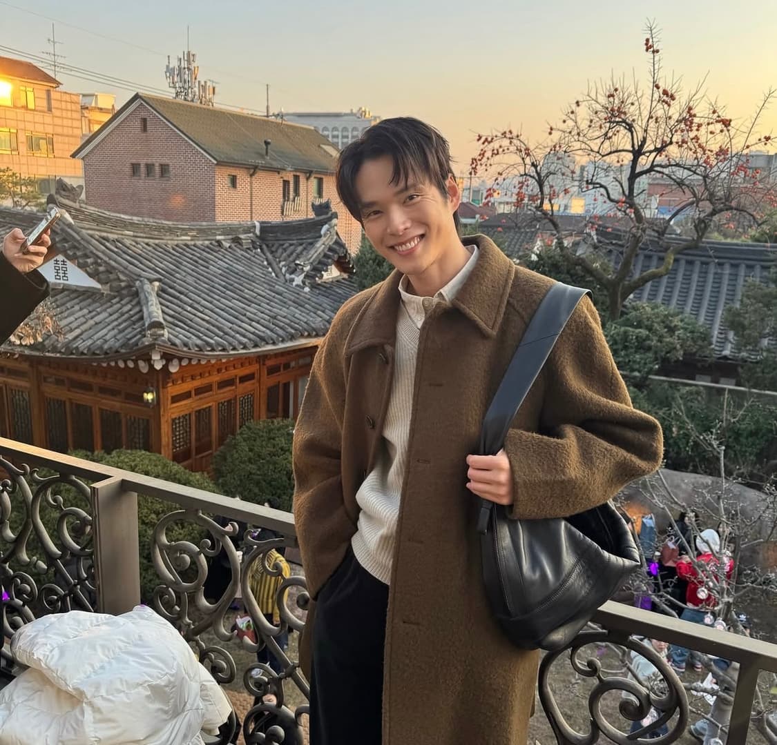 [M]아모멘토 알파카 래글런 코트 브라운 상품이미지7