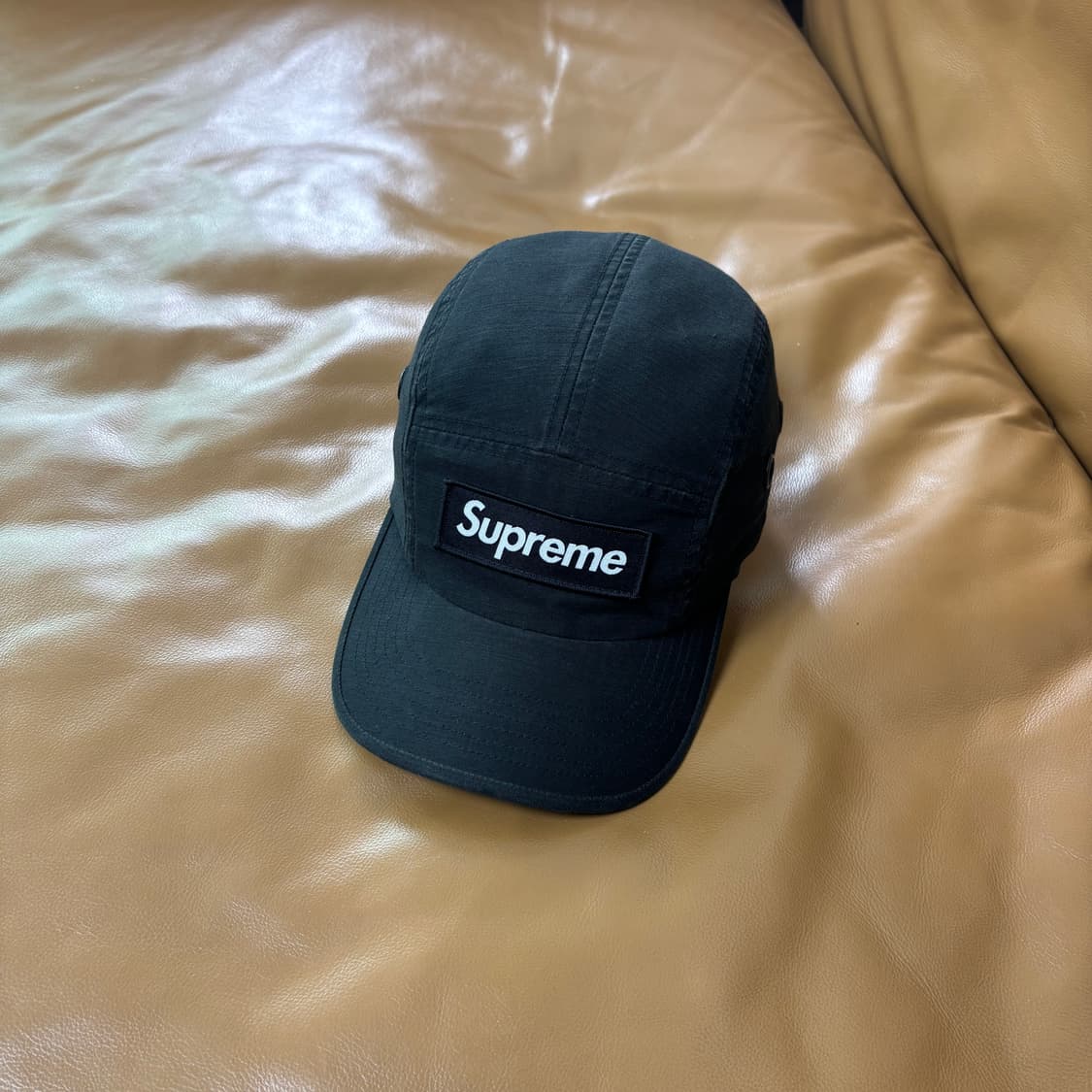 Supreme 슈프림 23ss 밀리터리 워시드 블랙 캠프캡 모자 상품이미지1