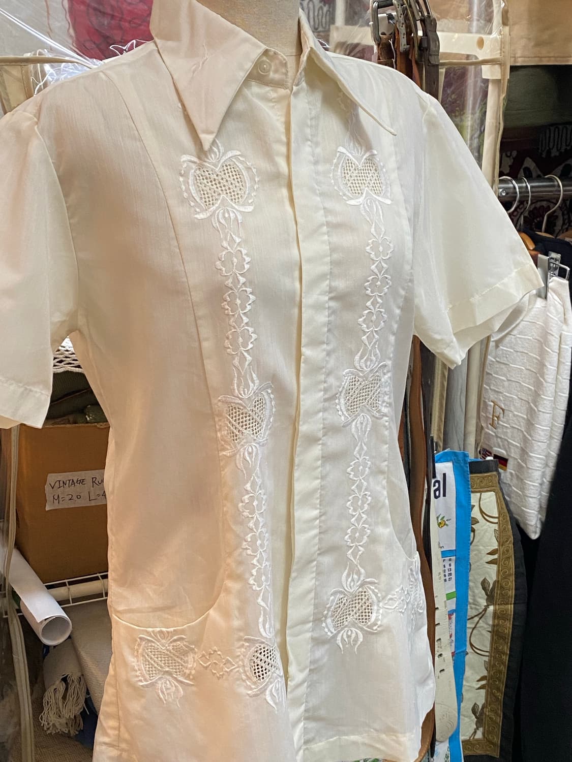 자수 블라우스 상품이미지3