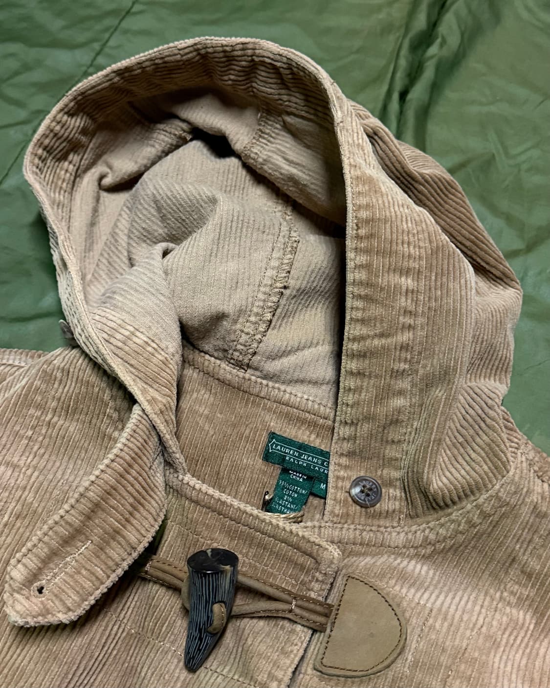 로렌 진 컴퍼니 코듀로이 더플코트 M 상품이미지2