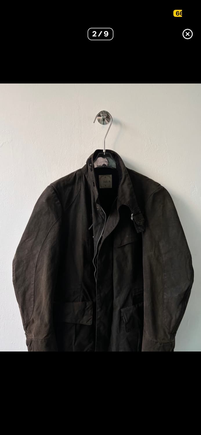 바버 토키토 요시다 왁스 자켓 상품이미지2